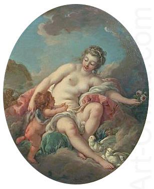 Francois Boucher Venus Restraining Cupid china oil painting image